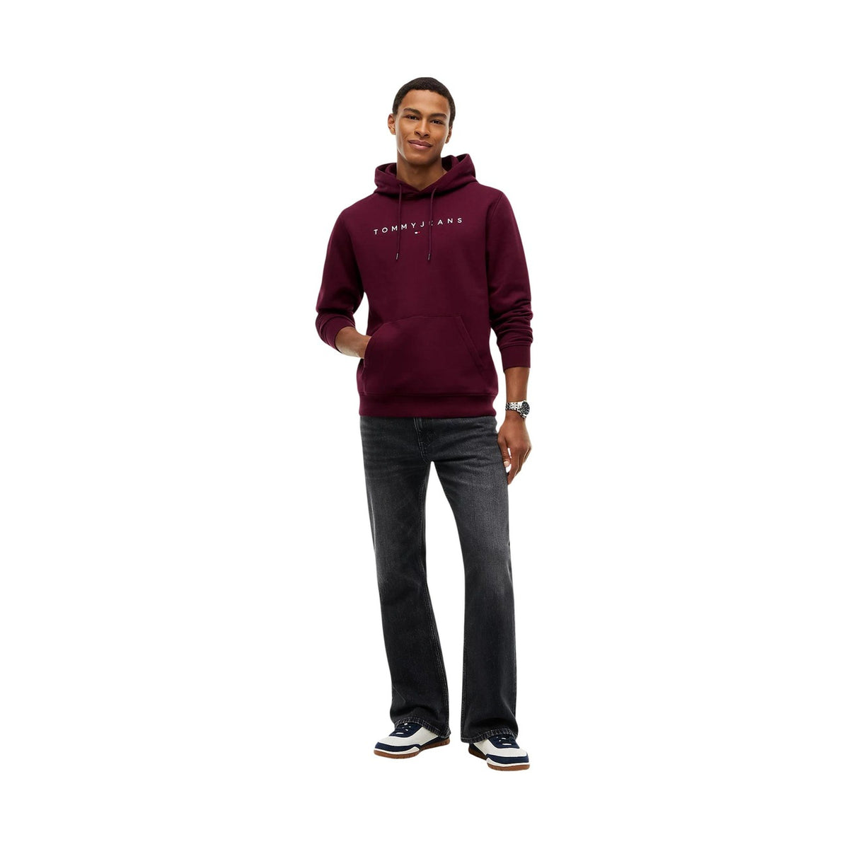 Tommy Jeans — Sweatshirt mit Kapuze für Herren — Ansicht 2