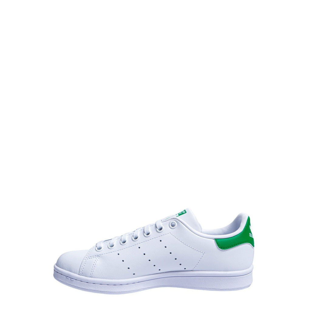 adidas Originals — Weiß-grüne Stan Smith Sneaker — Ansicht 2