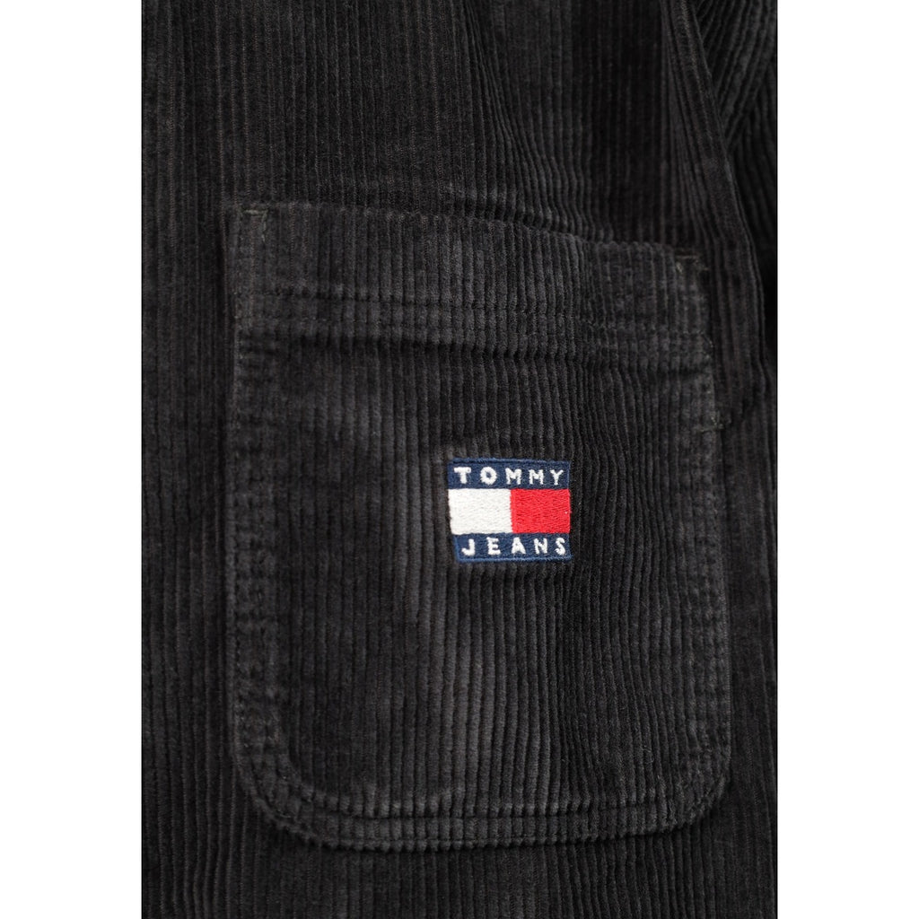 Tommy Jeans — Chemise noire col classique homme — vue 4