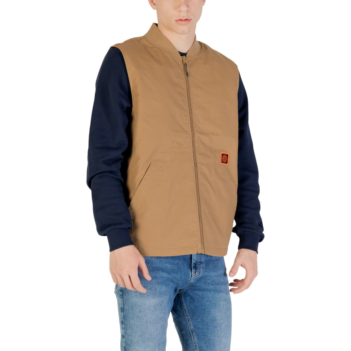 Vans — Gilet VN000GDYCUQ1 beige homme — vue 4