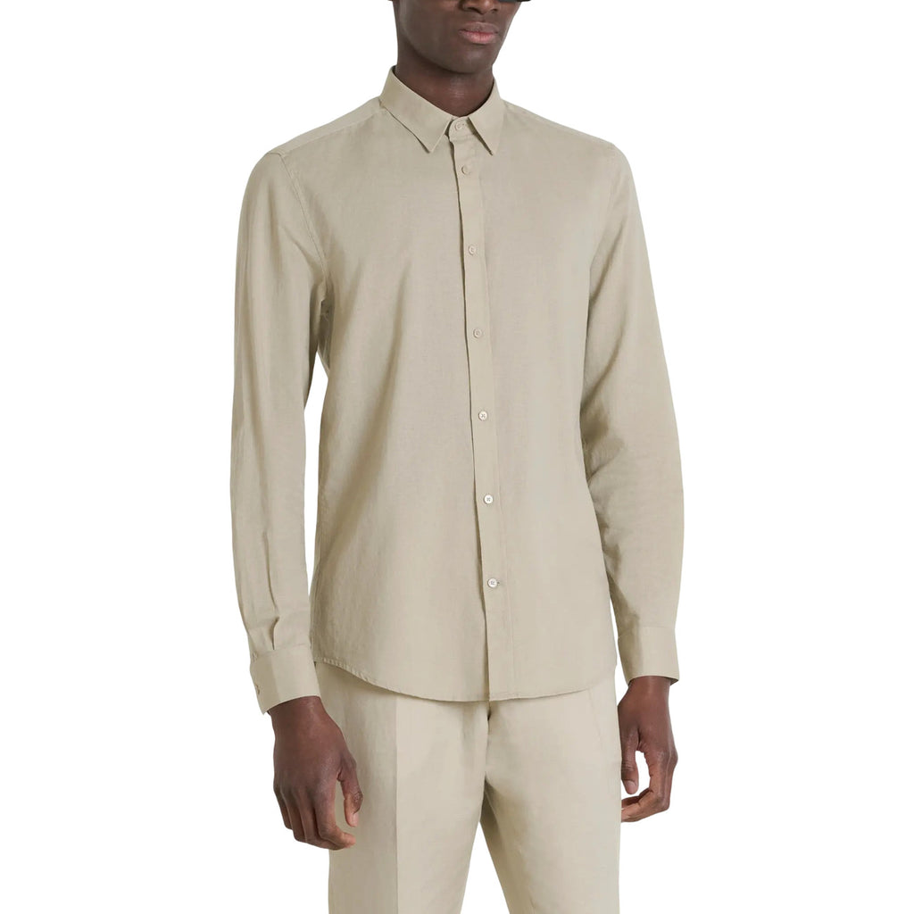 Antony Morato — overhemd ref. MMSL00759-FA401074 beige voor heren