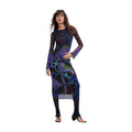 Desigual — Kleid Leafs Lacroix violett für Damen