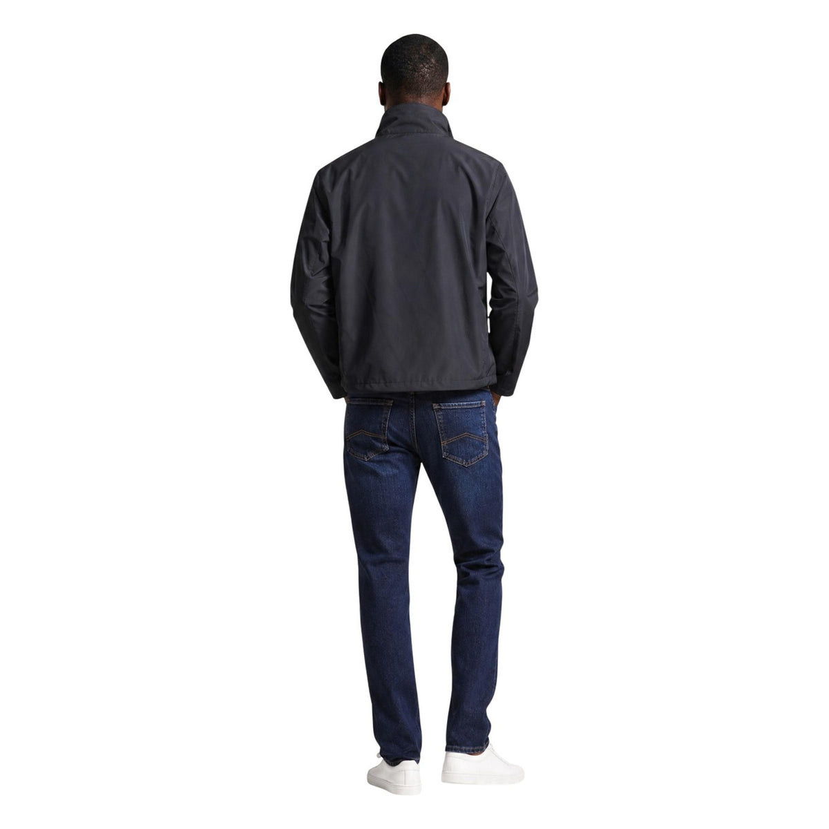 Armani Exchange — Blouson noir homme — vue 4
