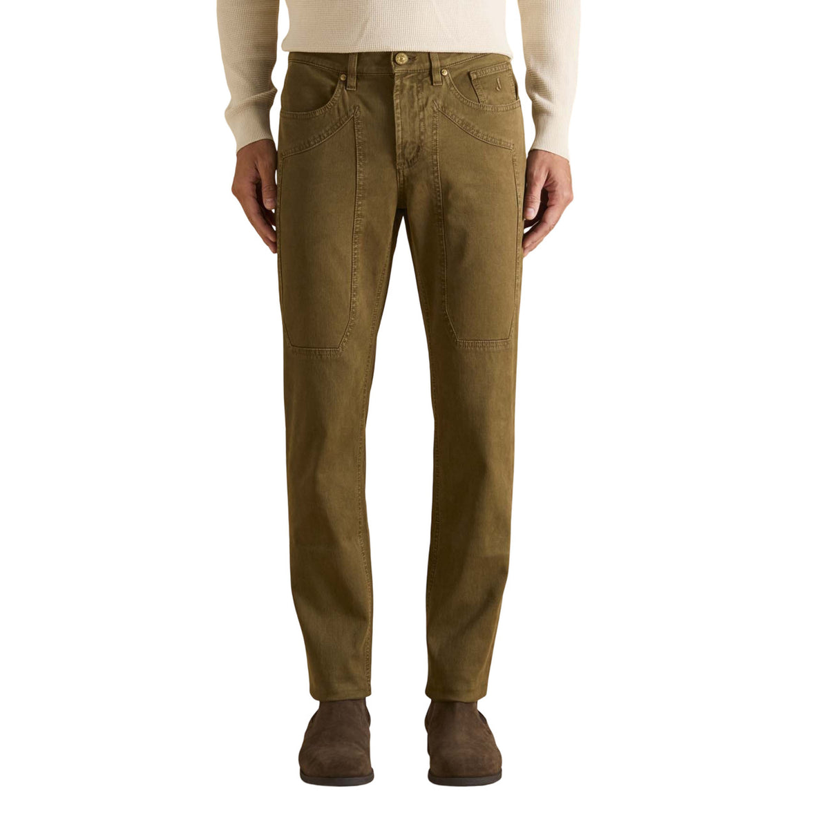 Jeckerson — JUPPA077JOHN001 CTCPTVELL009 U006 brown men's pants