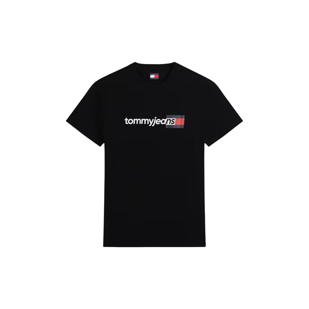 Tommy Jeans — Men’s black t-shirt — view 3