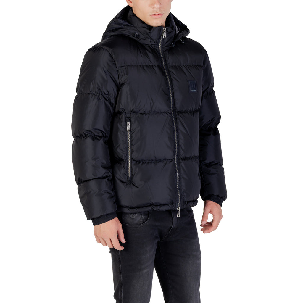 Armani Exchange — Doudoune XM000348 bleue homme — vue 3