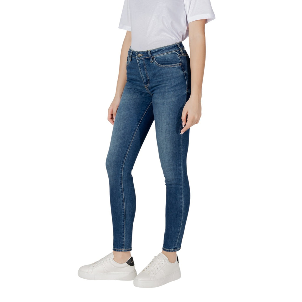 Armani Exchange — Jean stretch XW000123 bleu clair femme — vue 3