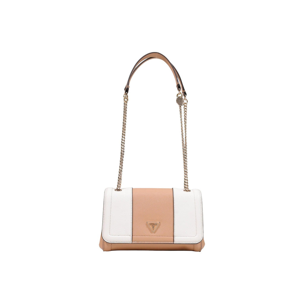 Guess — Women's Noelle II Cnvrtble Xbody Flap bag - beige color — view 5