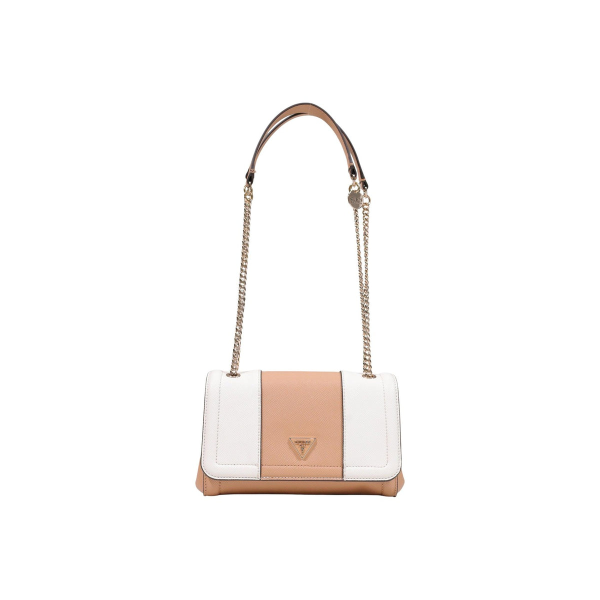 Guess — Women's Noelle II Cnvrtble Xbody Flap bag - beige color — view 5