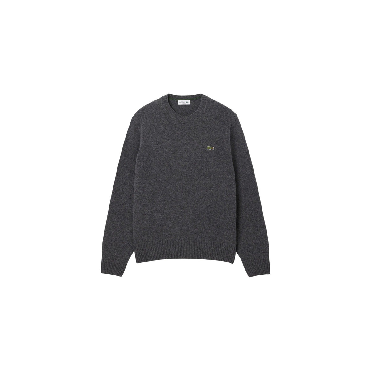 Lacoste — Pull AH2916 en laine homme — Gris