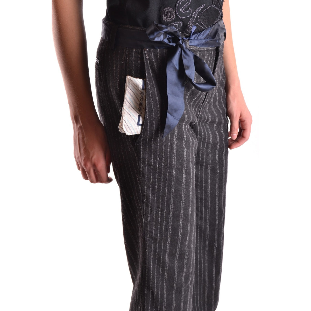 Jacob Cohen — Damenhose B_34726 grau — Ansicht 5