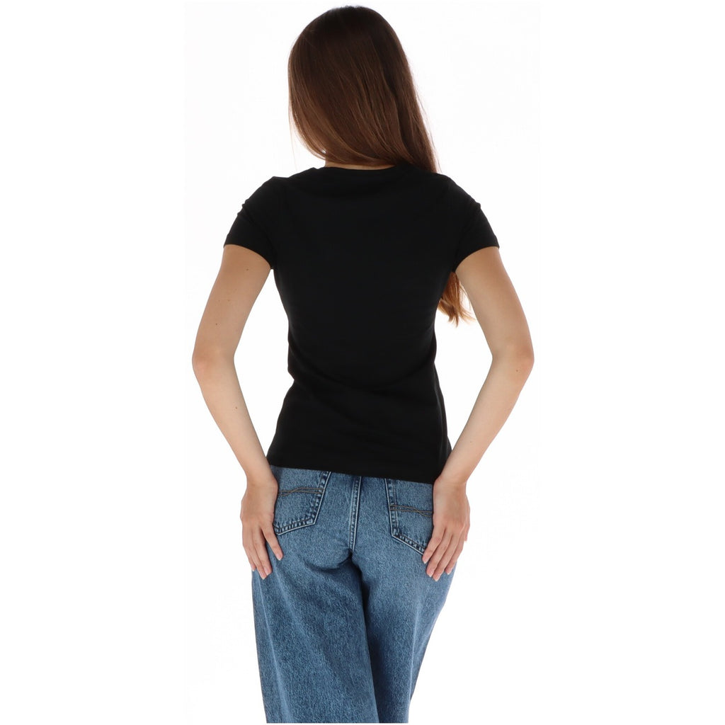 Pepe Jeans — New Virginia slim black women’s t-shirt — view 3