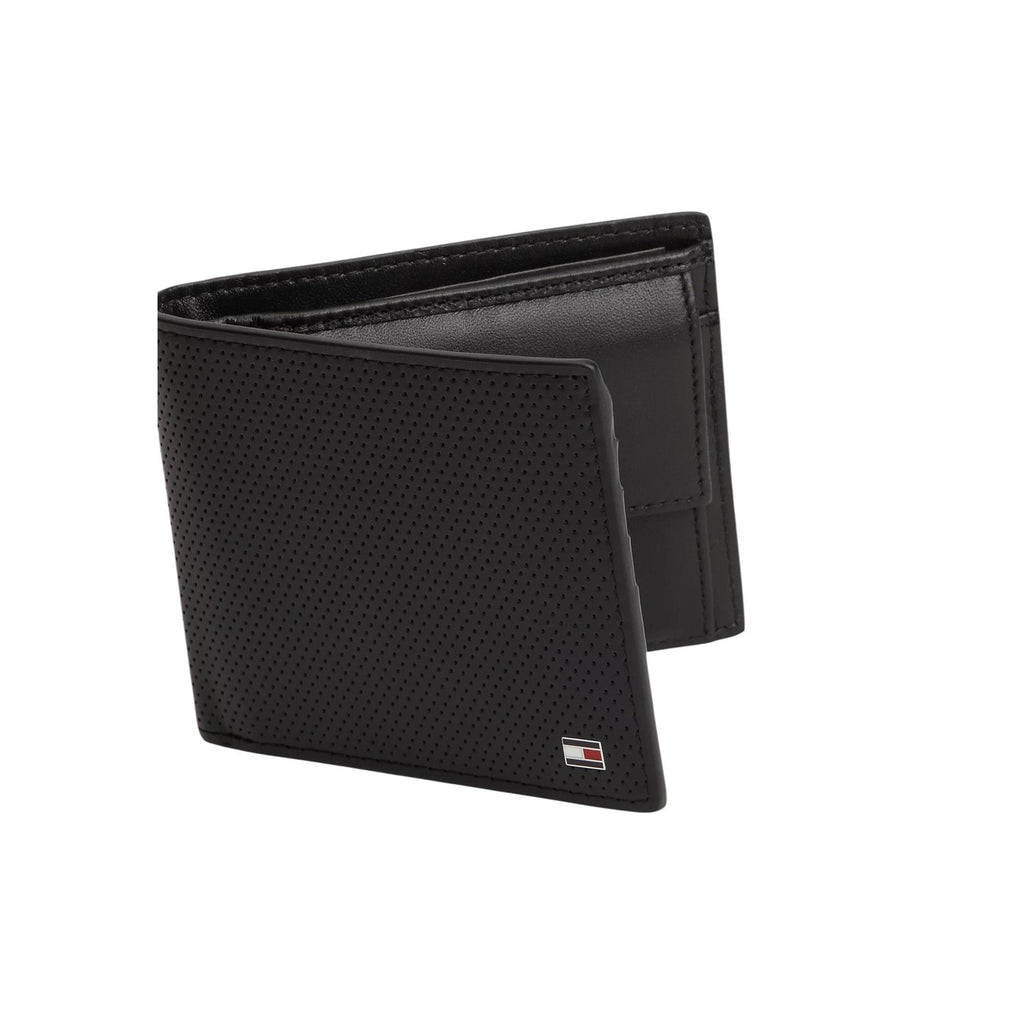 Tommy Hilfiger — Zwarte Element Mini herenportemonnee — afbeelding 3