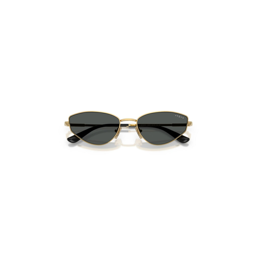 Vogue Eyewear — Women's Gold Metal Cat-Eye Sunglasses — view 2