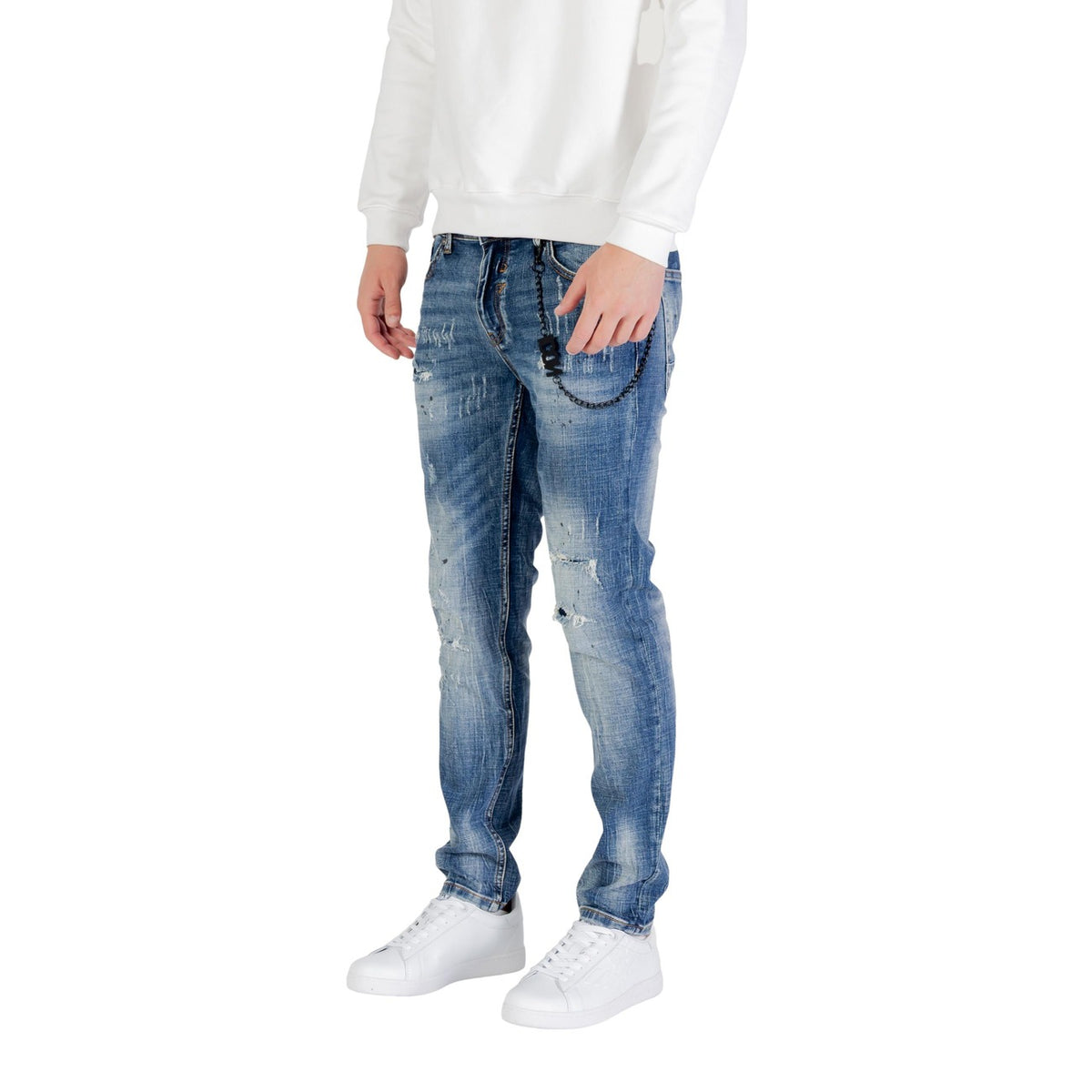 Icon — Jean ICUF2W6D018 bleu homme — vue 4