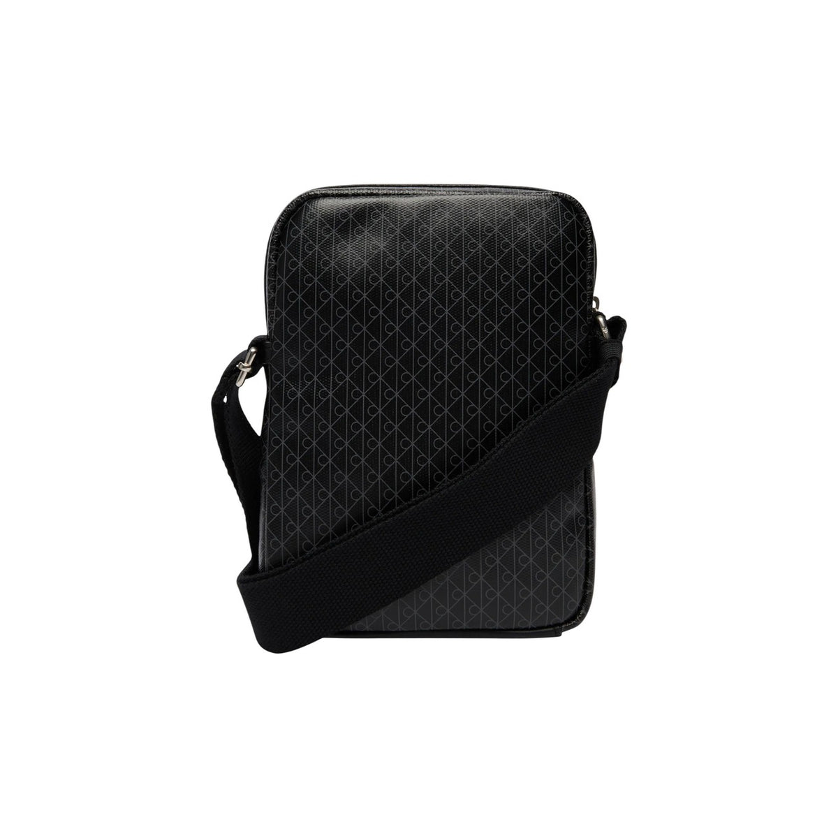 Calvin Klein — Sac reporter Emblem AOP noir homme — vue 3