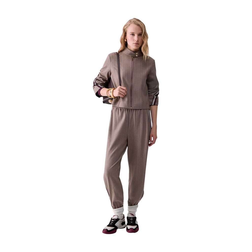 Liu Jo — Veste marron réf. GIACCA TS.NAVETTA femme — vue 4