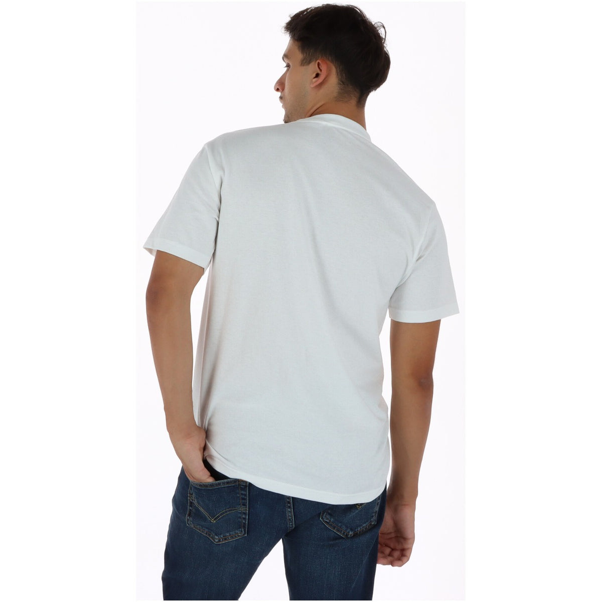 Vans — T-shirt VN000TBXYB21 white men — view 2