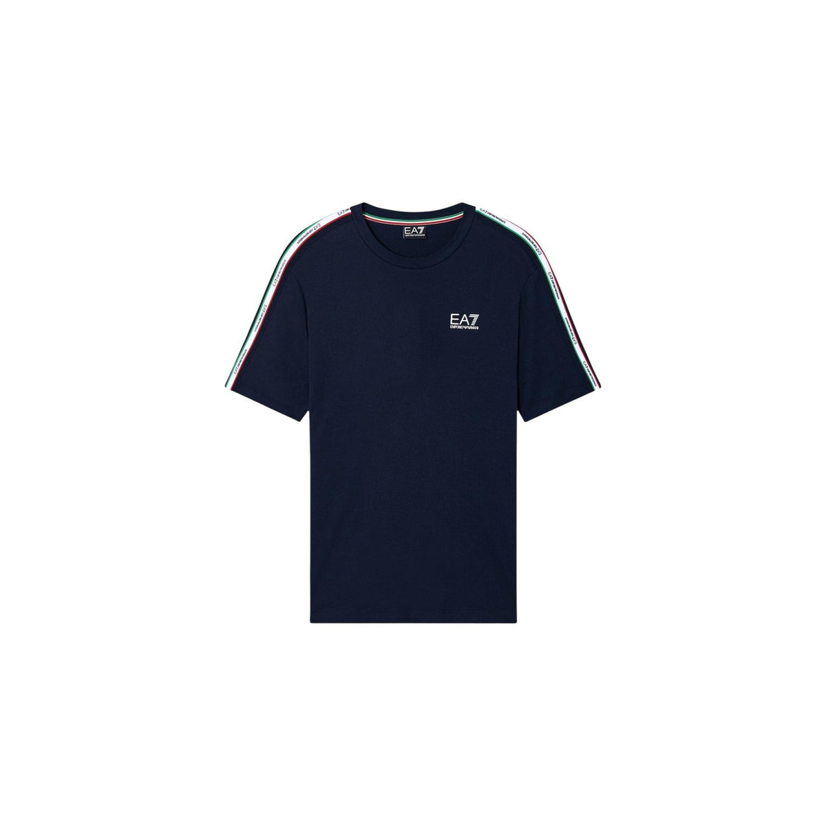 EA7 — Blauw T-shirt voor heren — 7M001861 AF12503