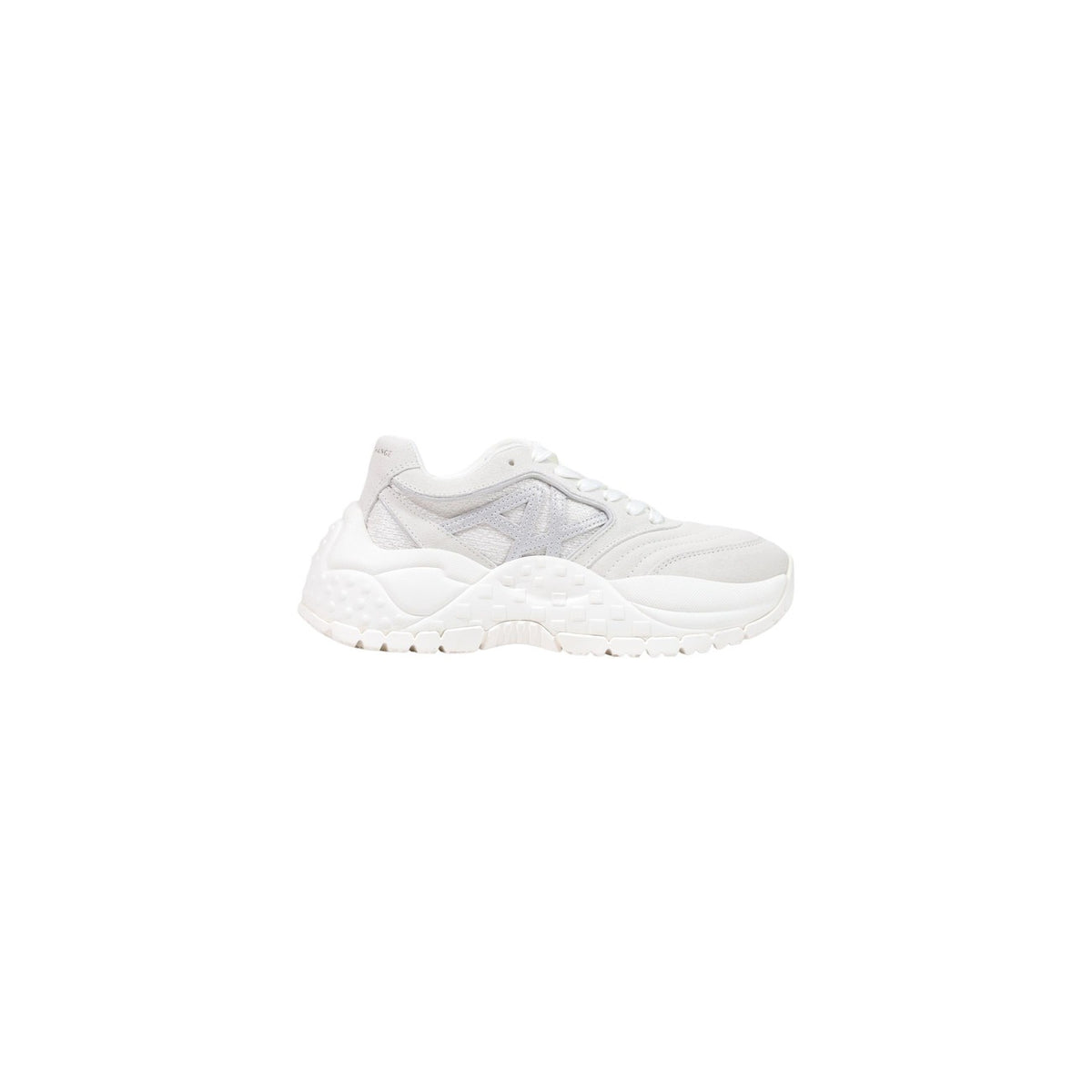 Armani Exchange — Baskets en cuir blanches femme