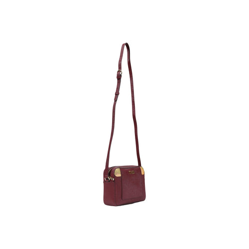 Alviero Martini Prima Classe — Sac bandoulière bordeaux femme — vue 2