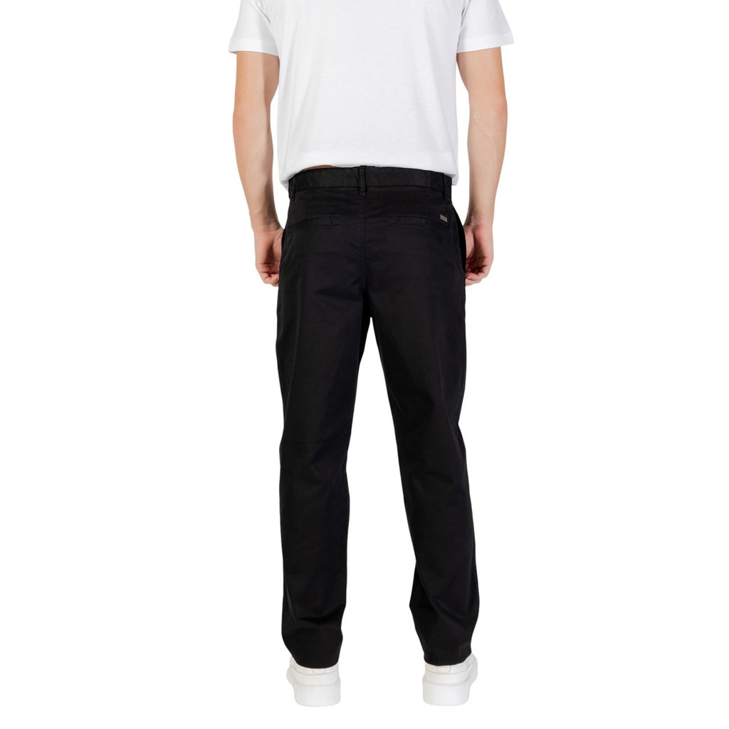 Armani Exchange — Pantalon stretch noir XM001569 homme — vue 2