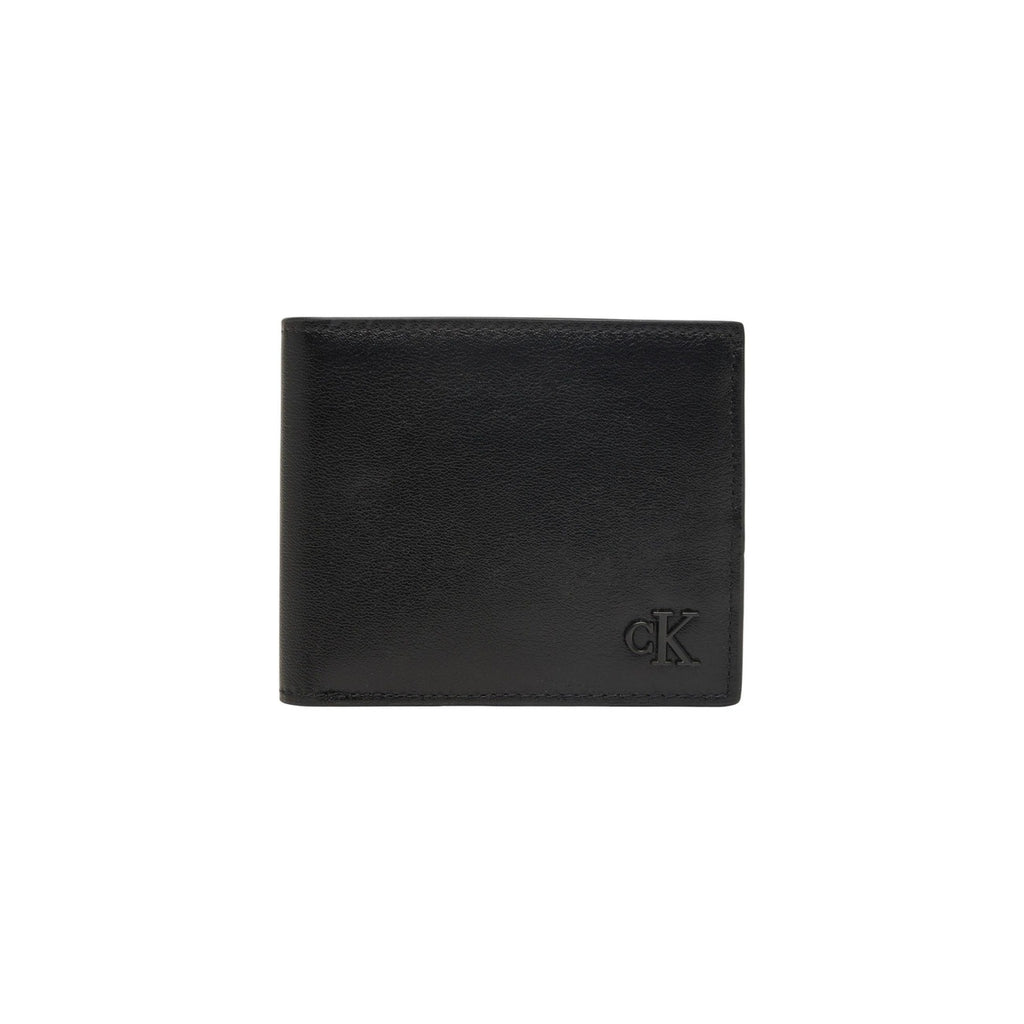 Calvin Klein — Bold CK Suede portefeuille voor heren zwart — afbeelding 4