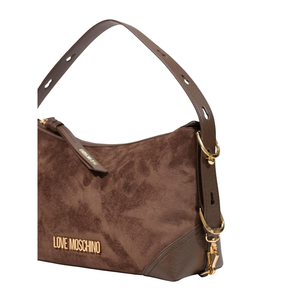 Love Moschino — Brown handbag 9 × 18 × 9 cm women — view 5