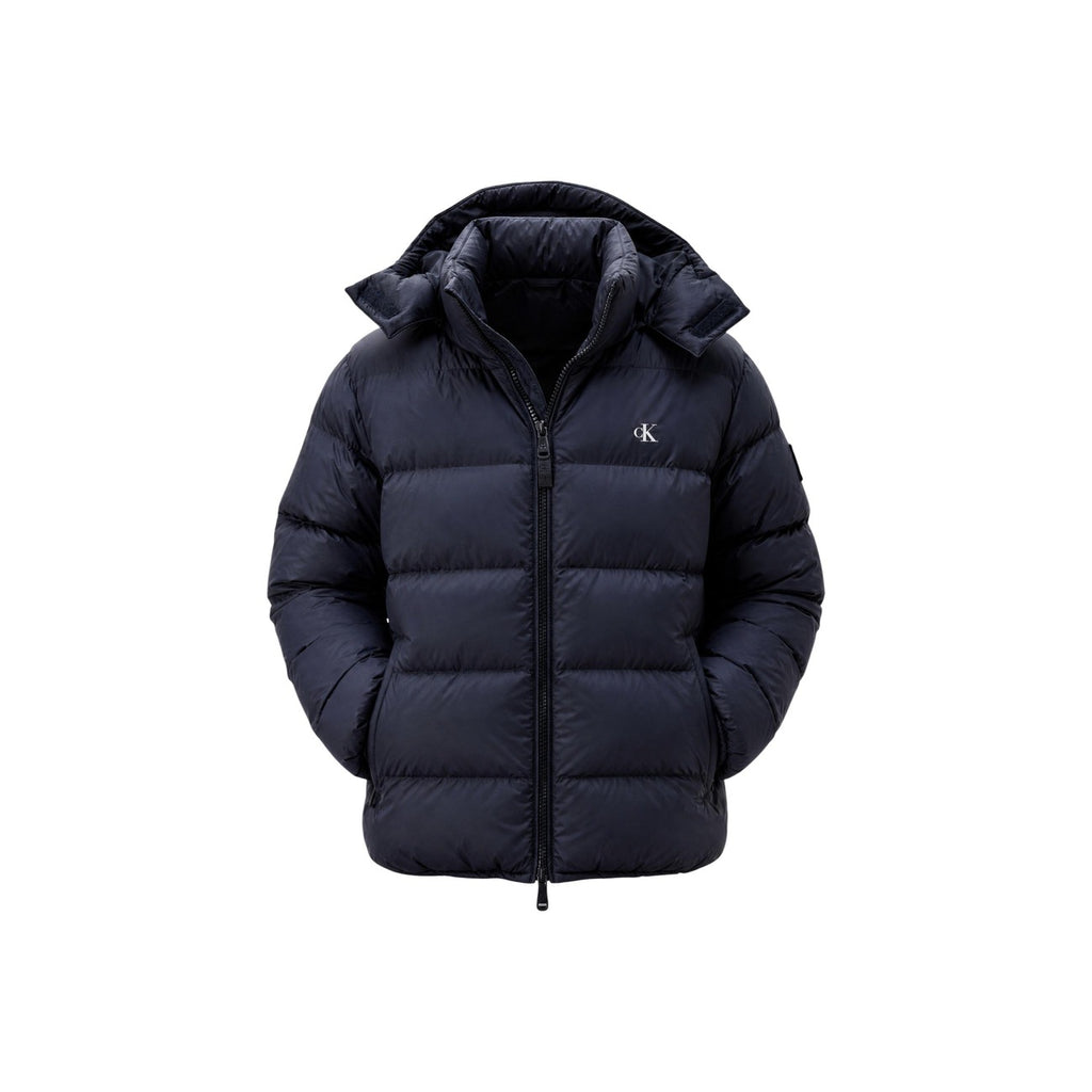 Calvin Klein Jeans — Veste à capuche Bleue homme — vue 2