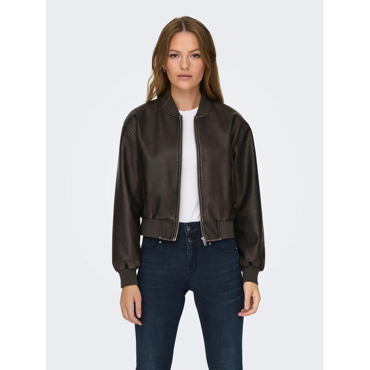 Only — Bomber ONLJANE marron femme