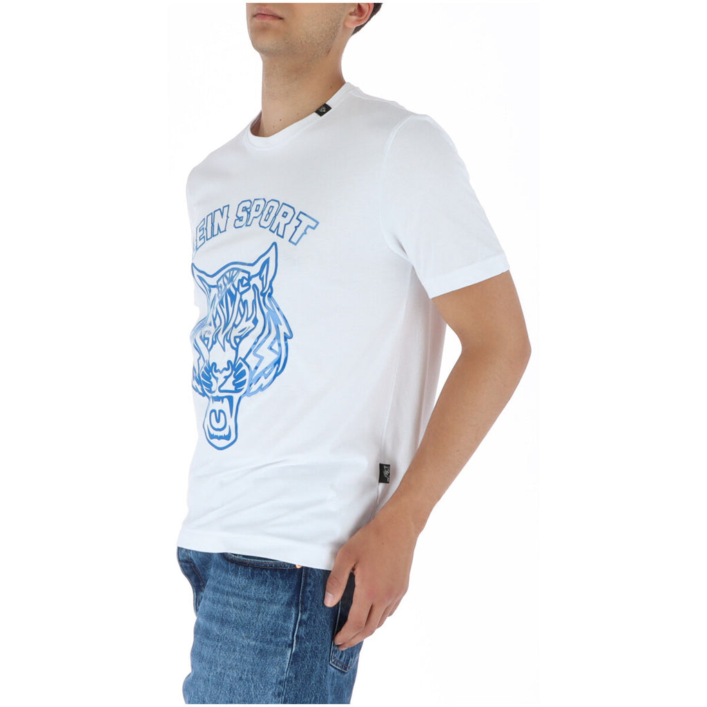 Plein Sport — 113 white men’s t-shirt — view 3