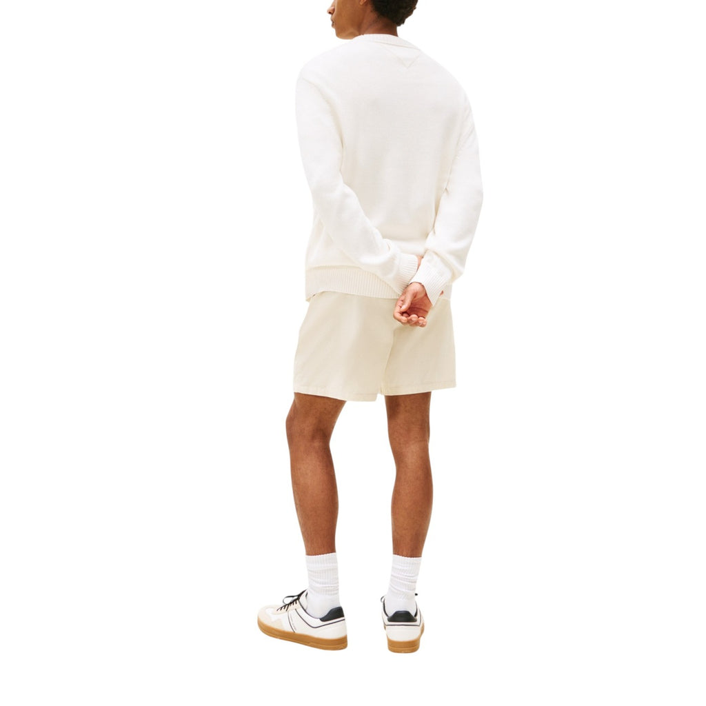 Tommy Jeans — Witte trui DM0DM21883 van biokatoen voor heren — afbeelding 4