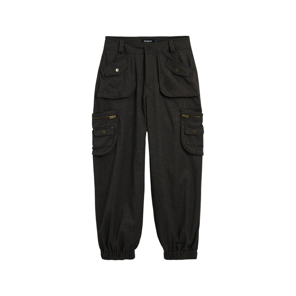 Desigual — Pantalon Urban marron femme — vue 4