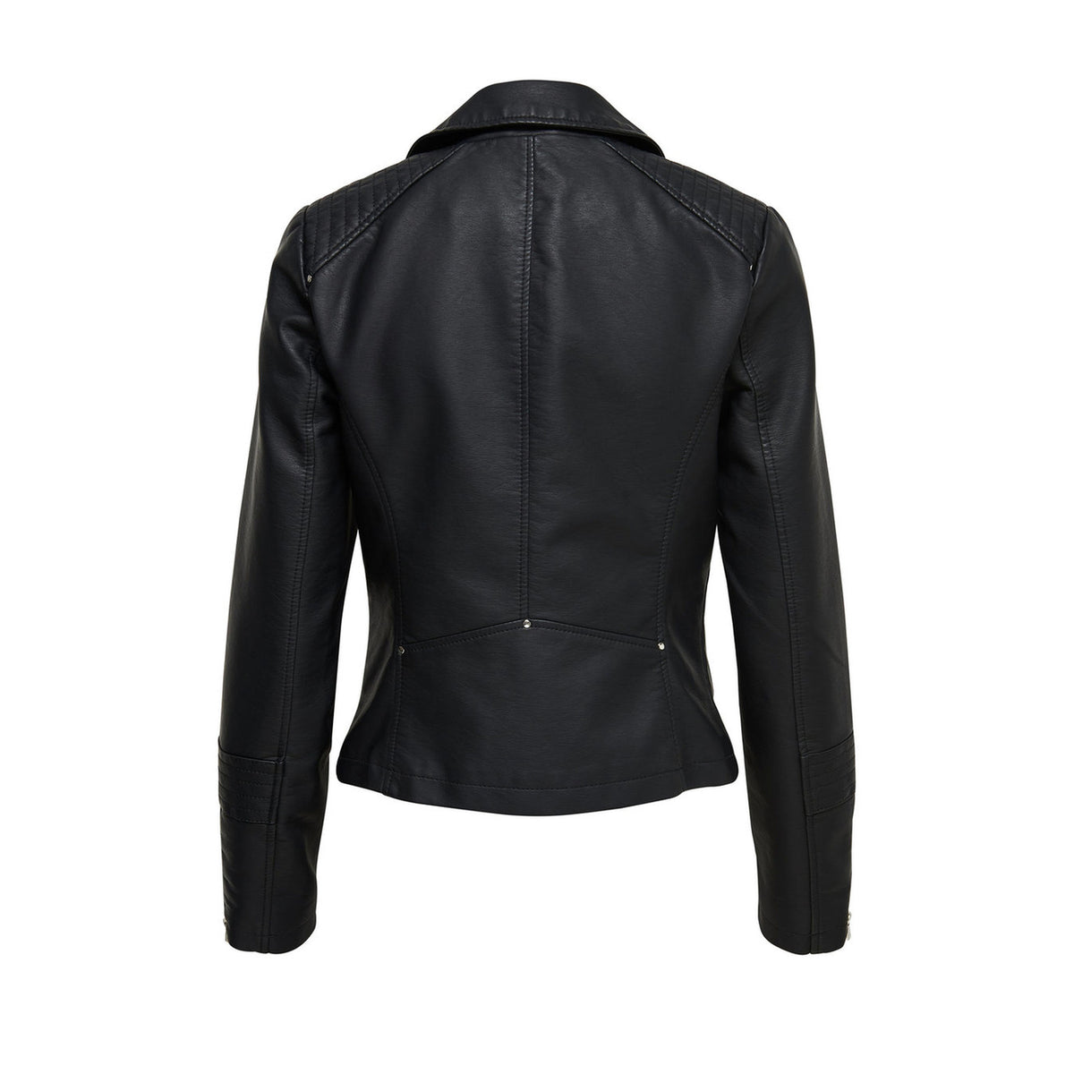 Only — Veste biker ONLGEMMA noire femme — vue 2