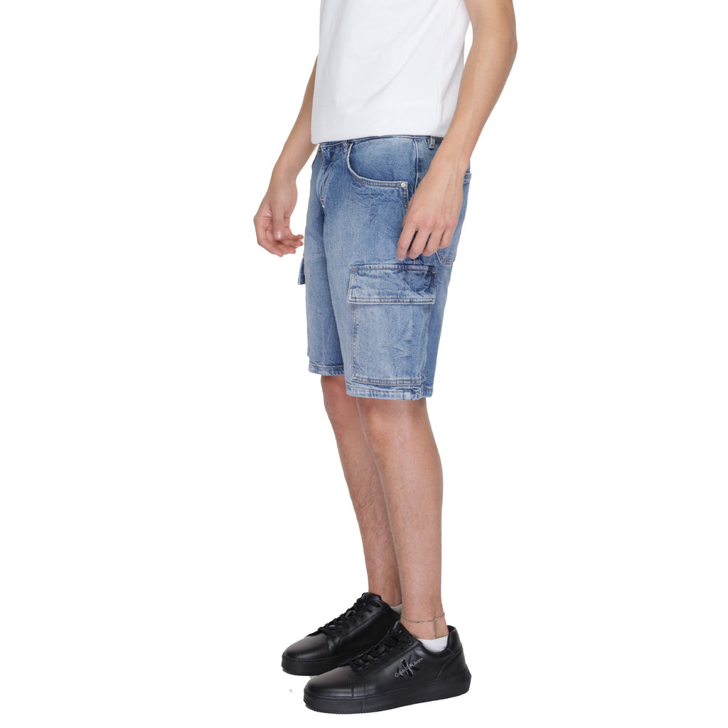 Antony Morato — bermuda ref. MMDS00078-FA750475 blauw voor heren — afbeelding 5