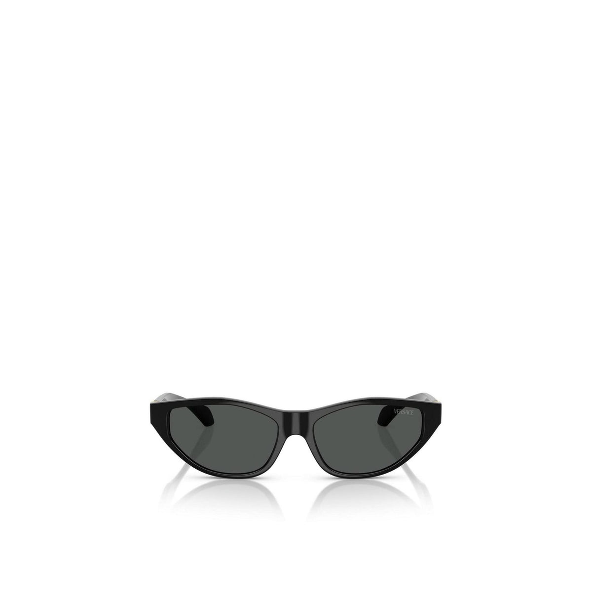 Versace — Lunettes de soleil œil-de-chat en acétate noir femme — vue 5