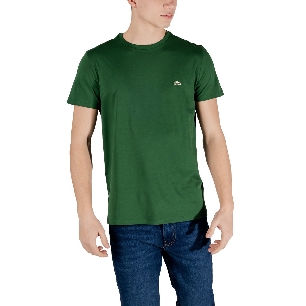 Lacoste — T-shirt Pima TH6709 homme — Vert