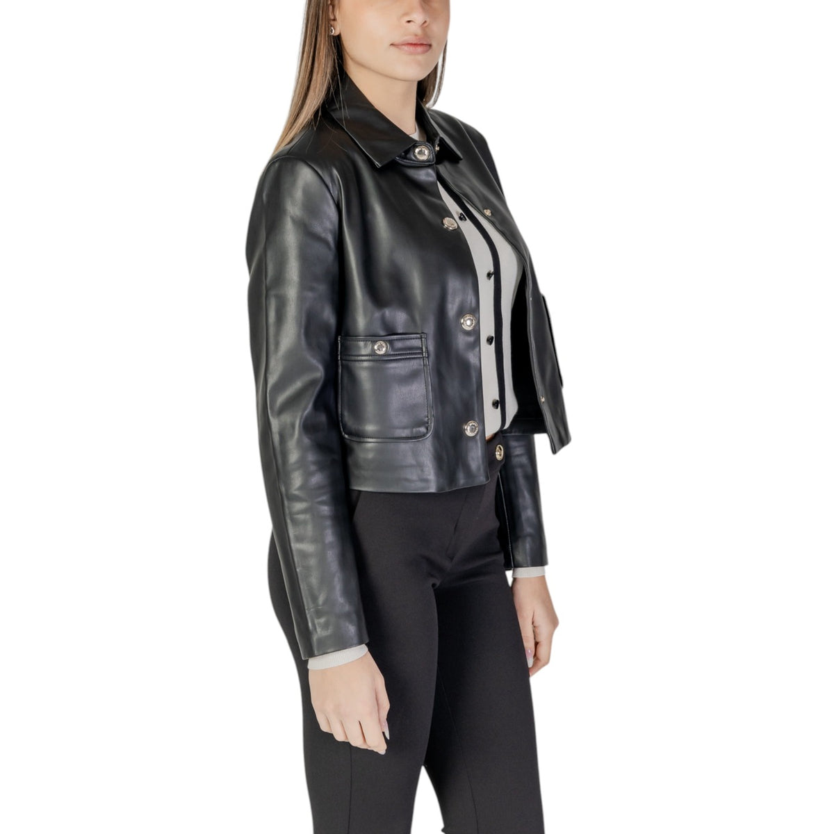 Morgan — jas zwart voor dames — afbeelding 4