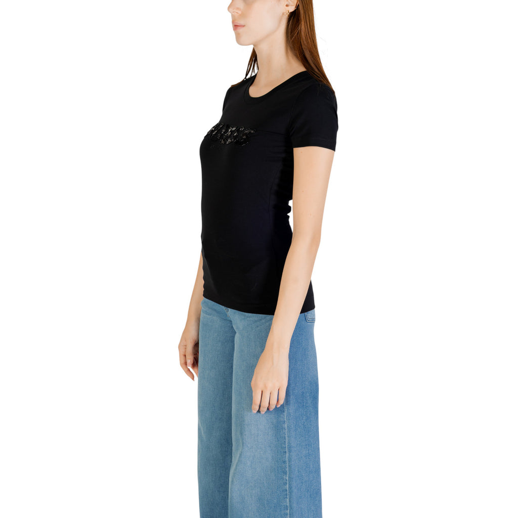 Guess — T-shirt Logo Segquins femme — vue 3
