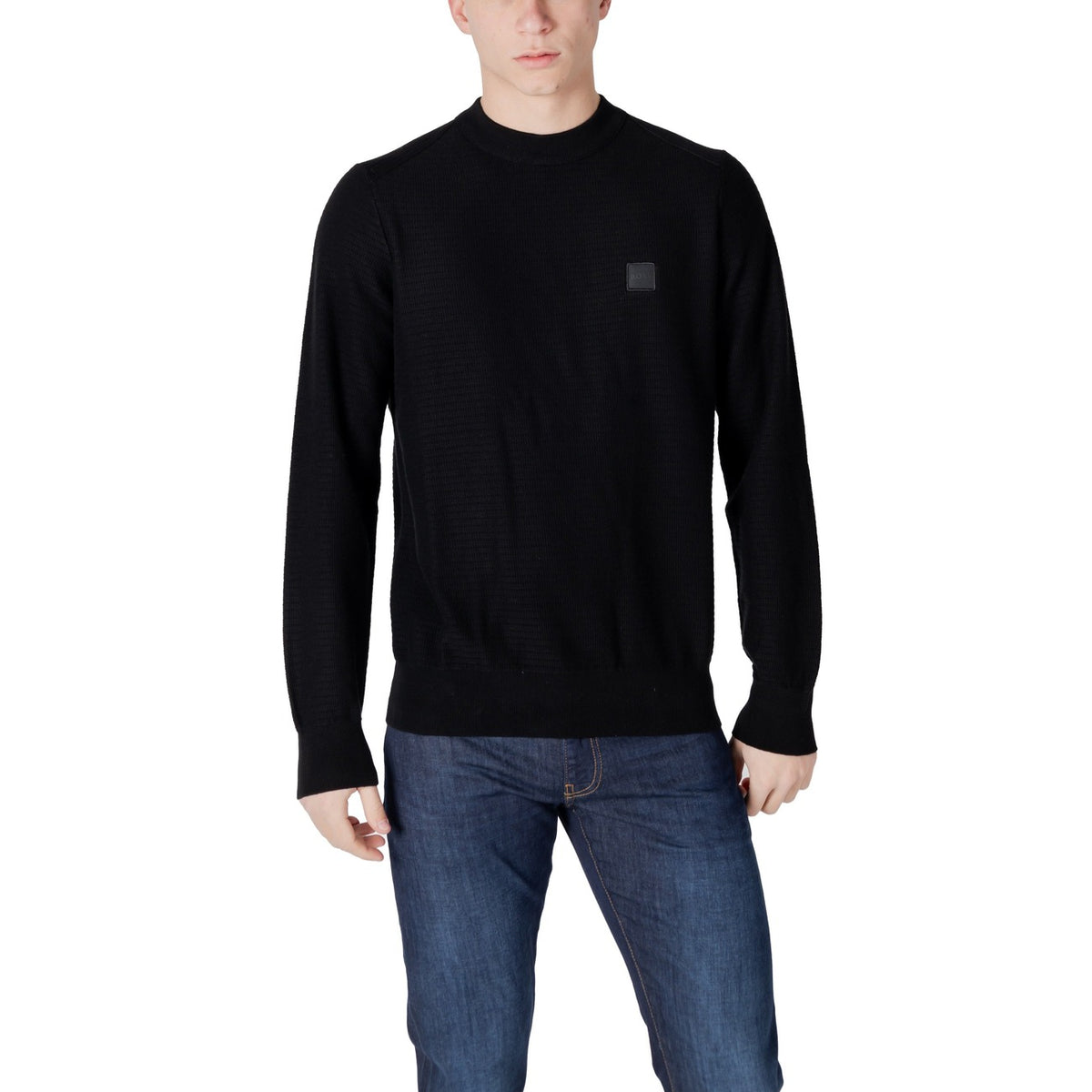 BOSS — Pull Anion_S coton-cachemire homme