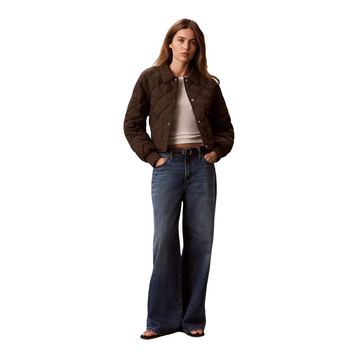 Calvin Klein Jeans — Women’s Brown Jacket — view 5