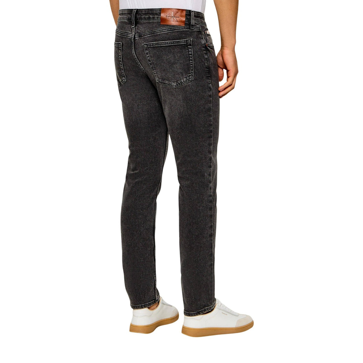 Calvin Klein Jeans — Jean beige stretch homme — vue 2