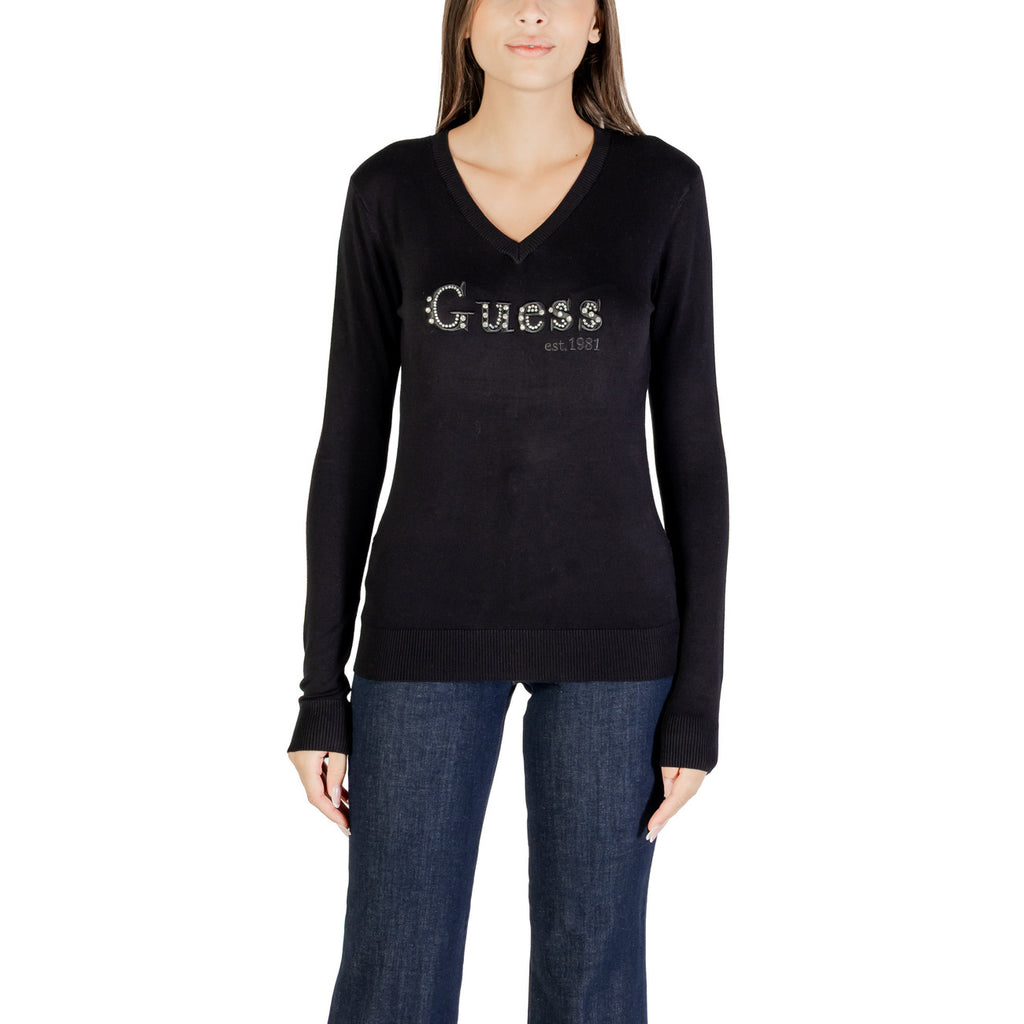 Guess — Women's W5yr24 Z2nq2 sweater - black color
