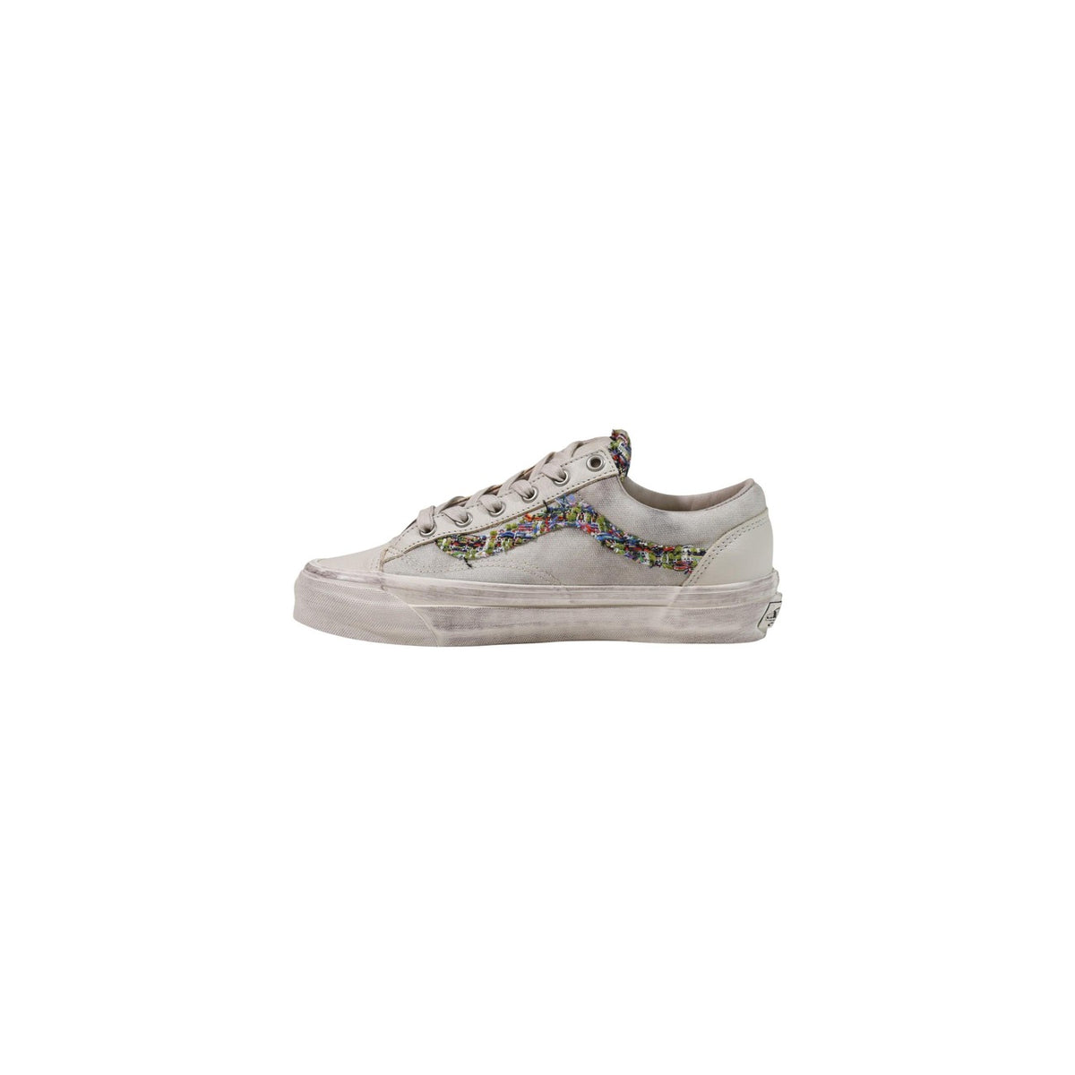 Vans — Baskets blanc homme — vue 3