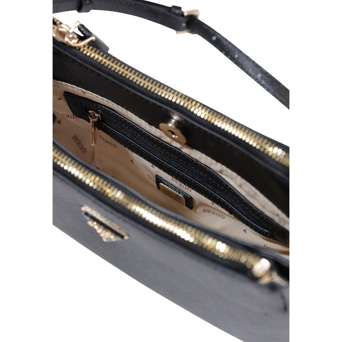 Guess — Tasche Noelle II 3 Comp Shldr Xbody für Damen - Farbe schwarz — Ansicht 4