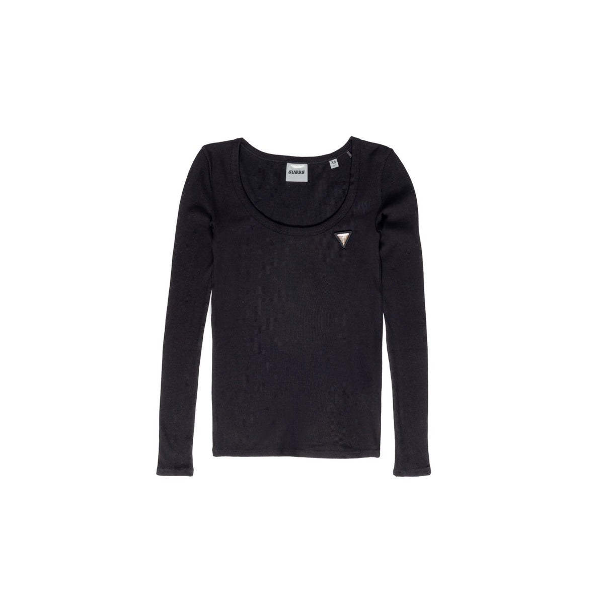 Guess Active — T-shirt COLETTE LS RIB noir femme — vue 5