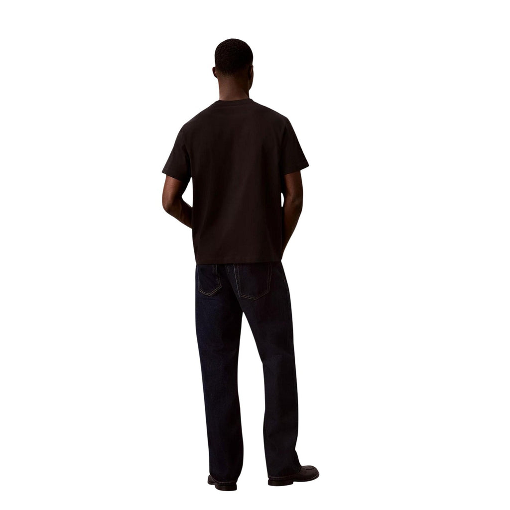 Calvin Klein Jeans — Men’s black printed t-shirt — view 3