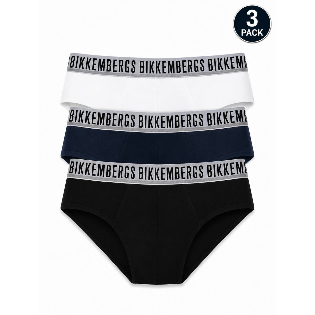 Bikkembergs — Slips blancs homme BKK1USP01TR