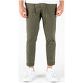 Lyle & Scott — Pantalon chino vert en coton stretch homme