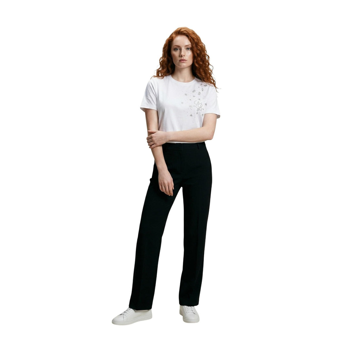 Liu Jo — T-shirt réf. WA6238 JS923 femme — vue 2